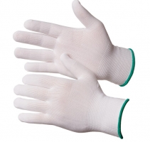 Перчатки нейлоновые GWARD Touch, цвет белый без покрытия (Размер 8 M)